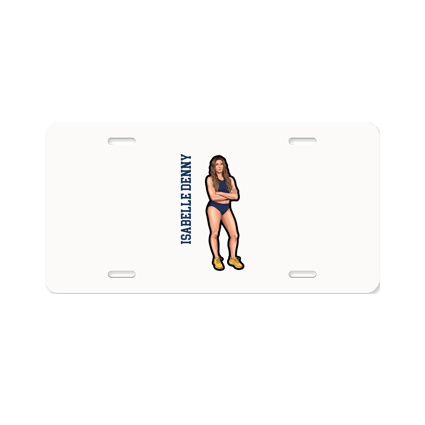 Aluminum License Plate