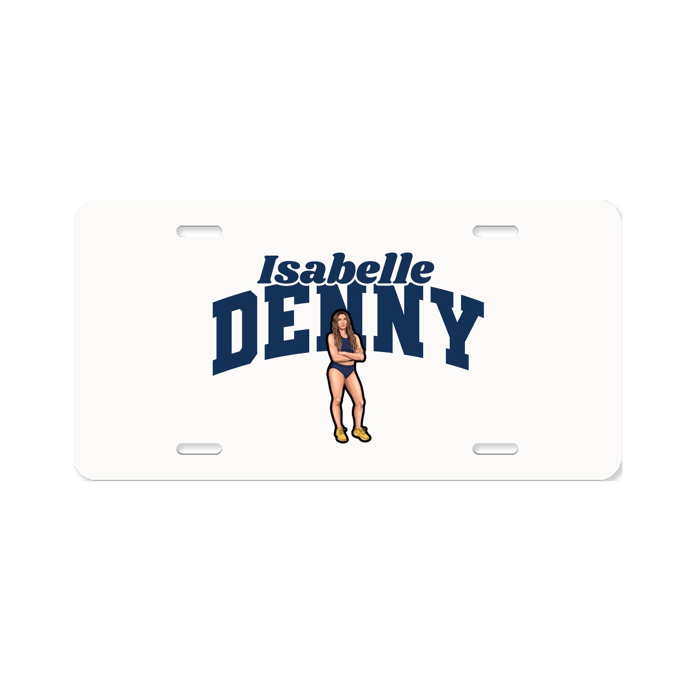 License Plate — Signature Arch in Classic