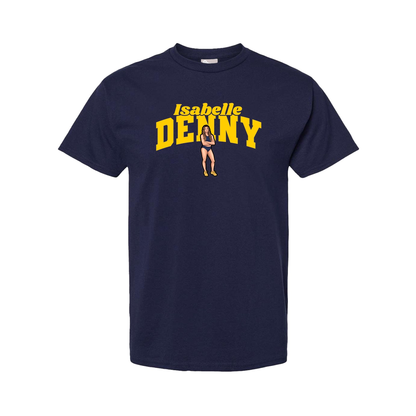 Youth Tee — Signature Arch in Navy