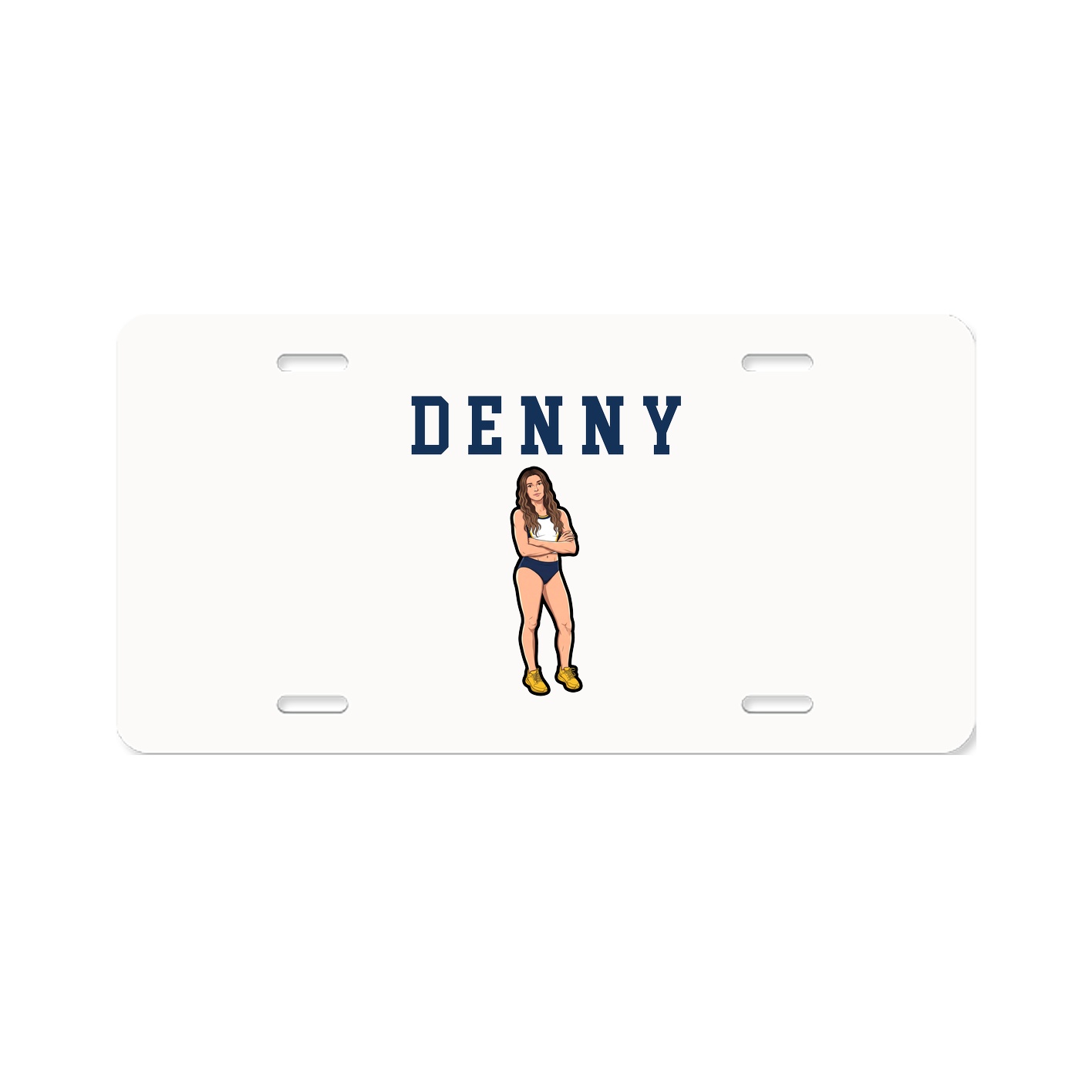 License Plate — Shirsey in Classic
