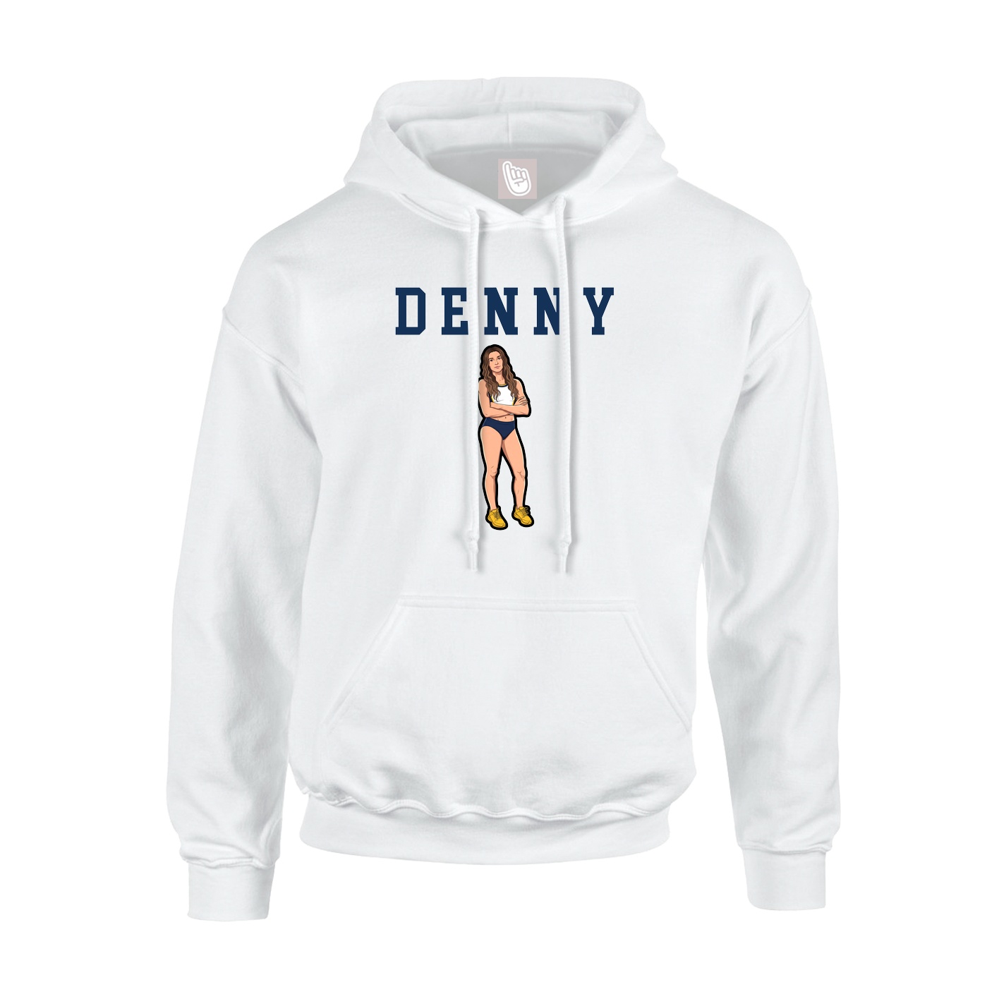 Youth Hoodie — Shirsey in White