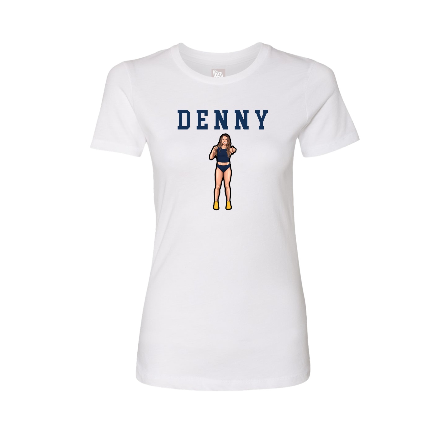 Fitted Women's Tee — Shirsey in White