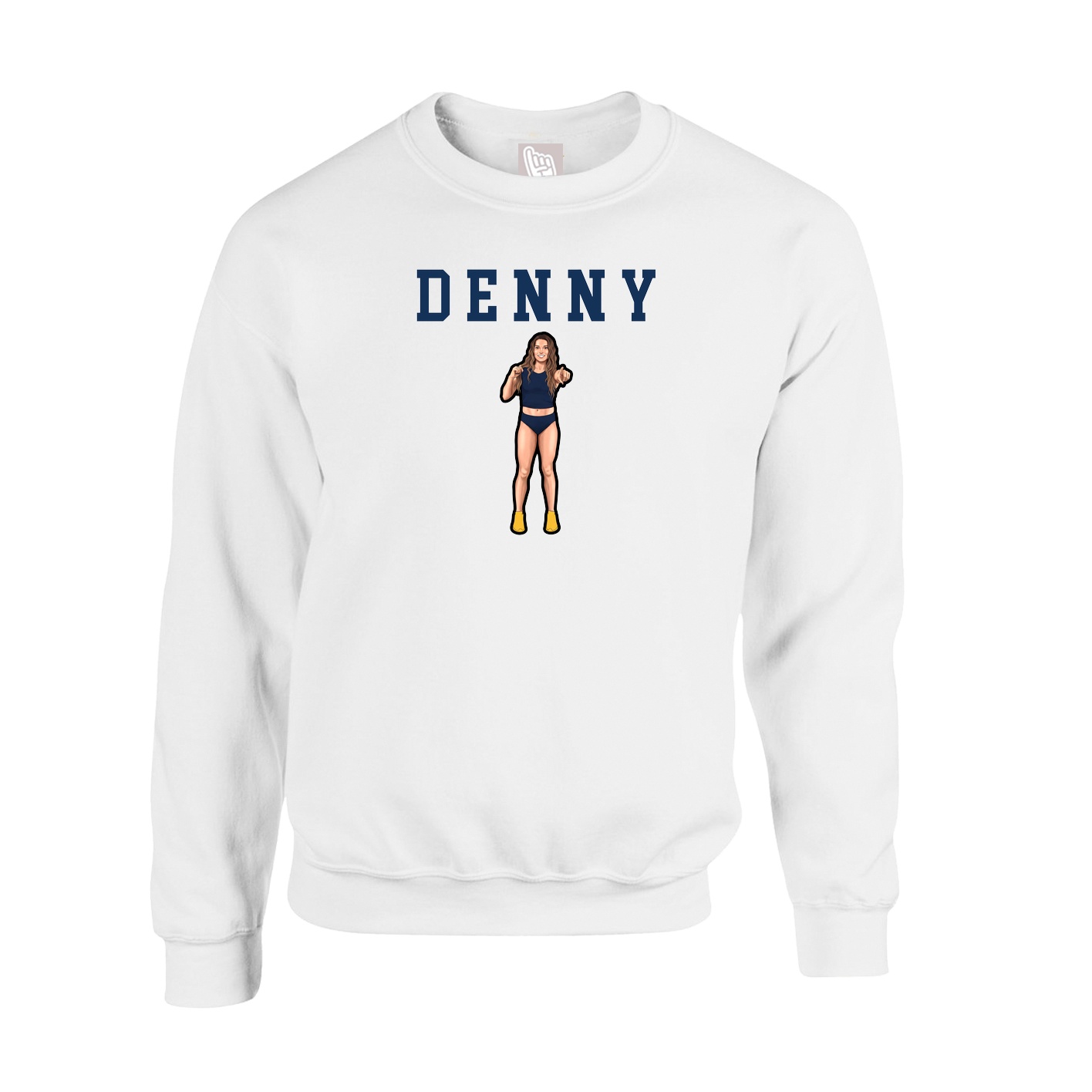 Fleece Crew — Shirsey in White