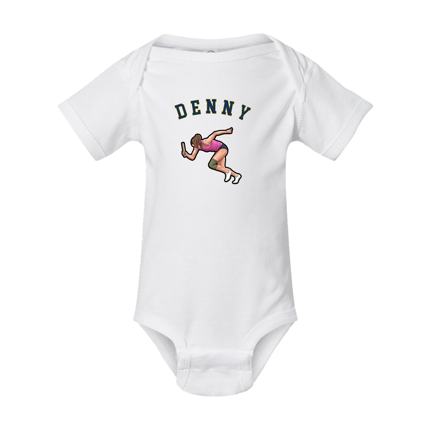 Baby Onesie — Shirsey Arch in White