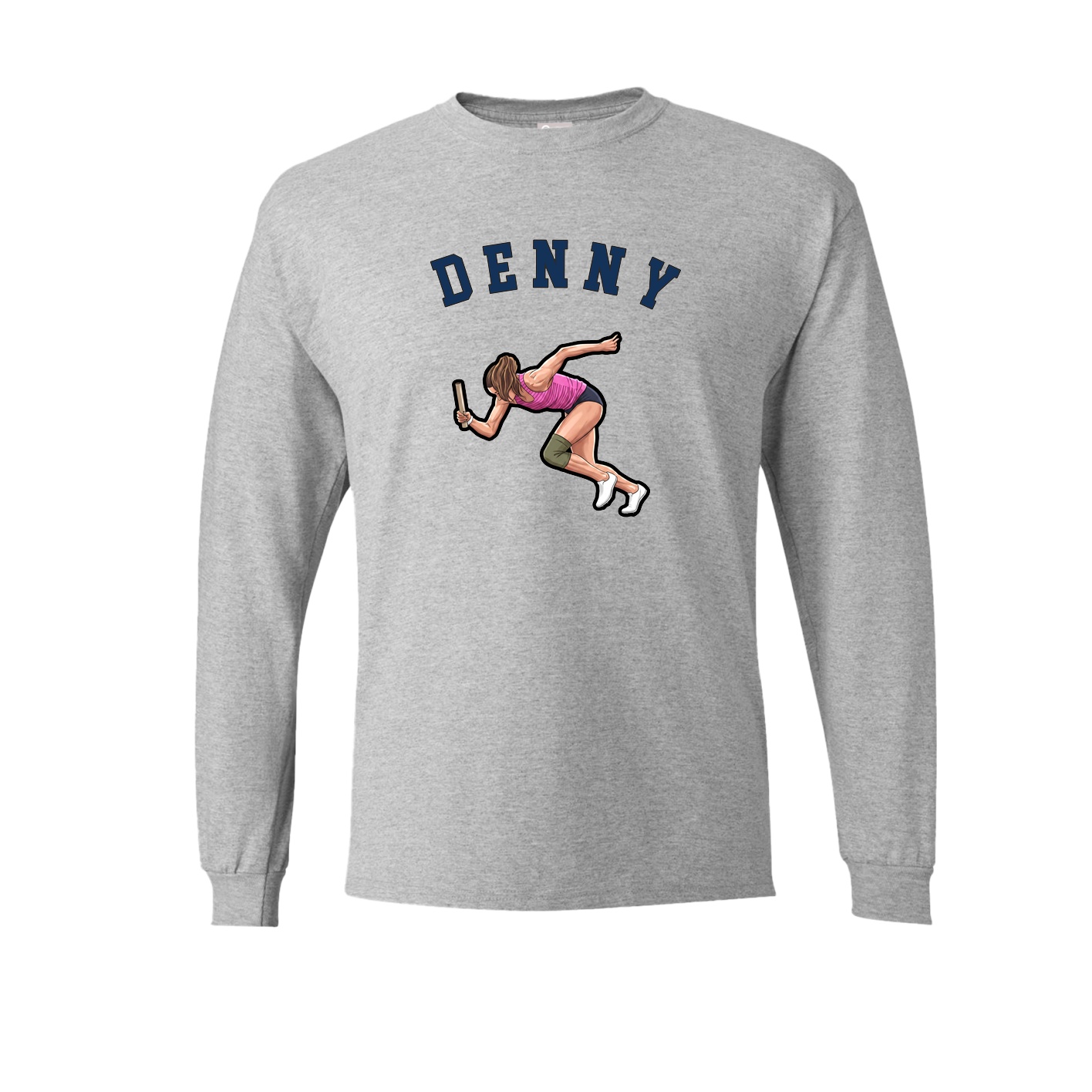 Long Sleeve Tee — Shirsey Arch in Grey