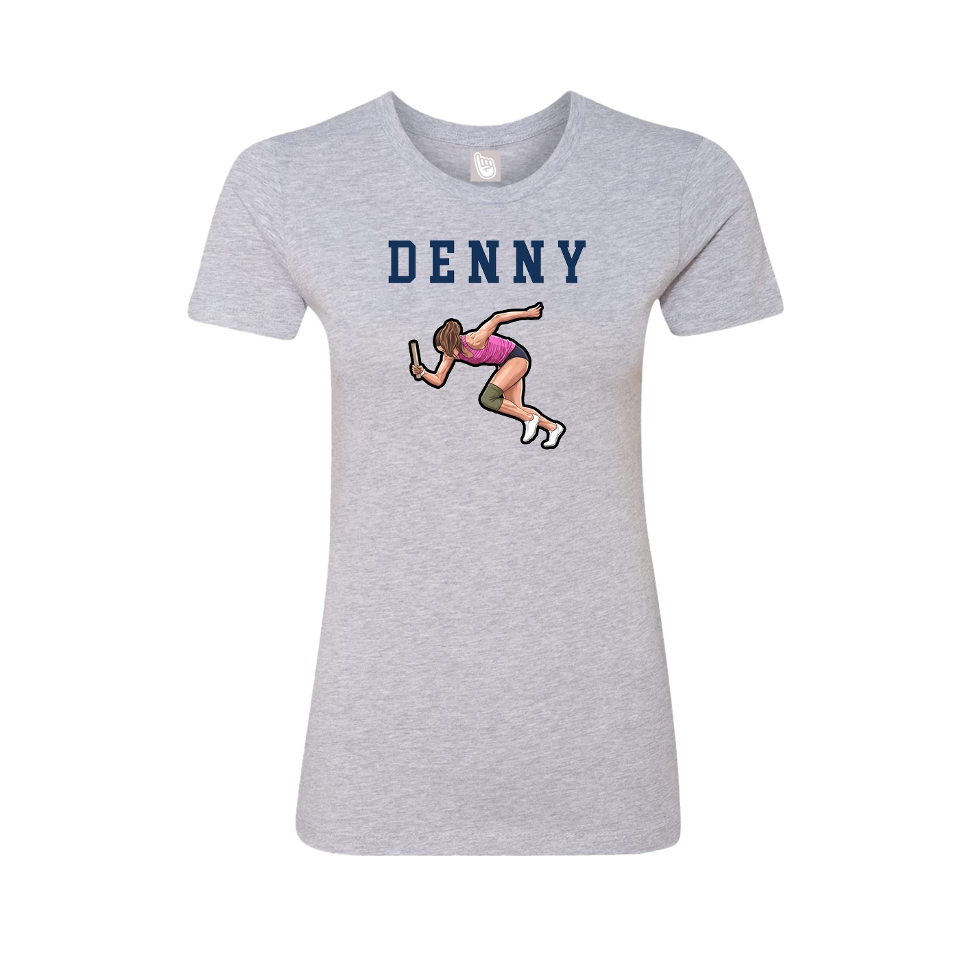 Fitted Women's Tee — Shirsey in Grey