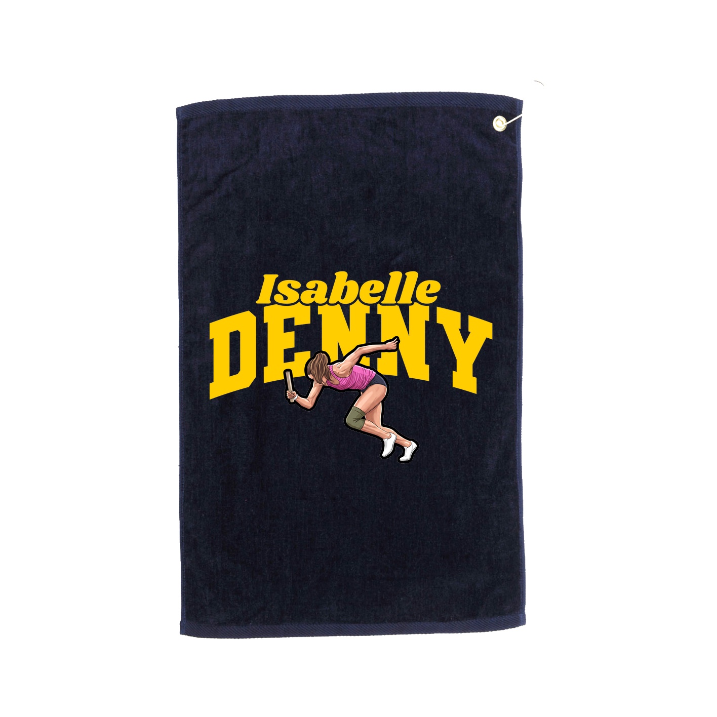 Golf Towel — Signature Arch in Navy