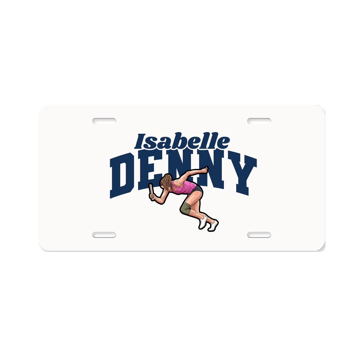 License Plate — Signature Arch in Classic