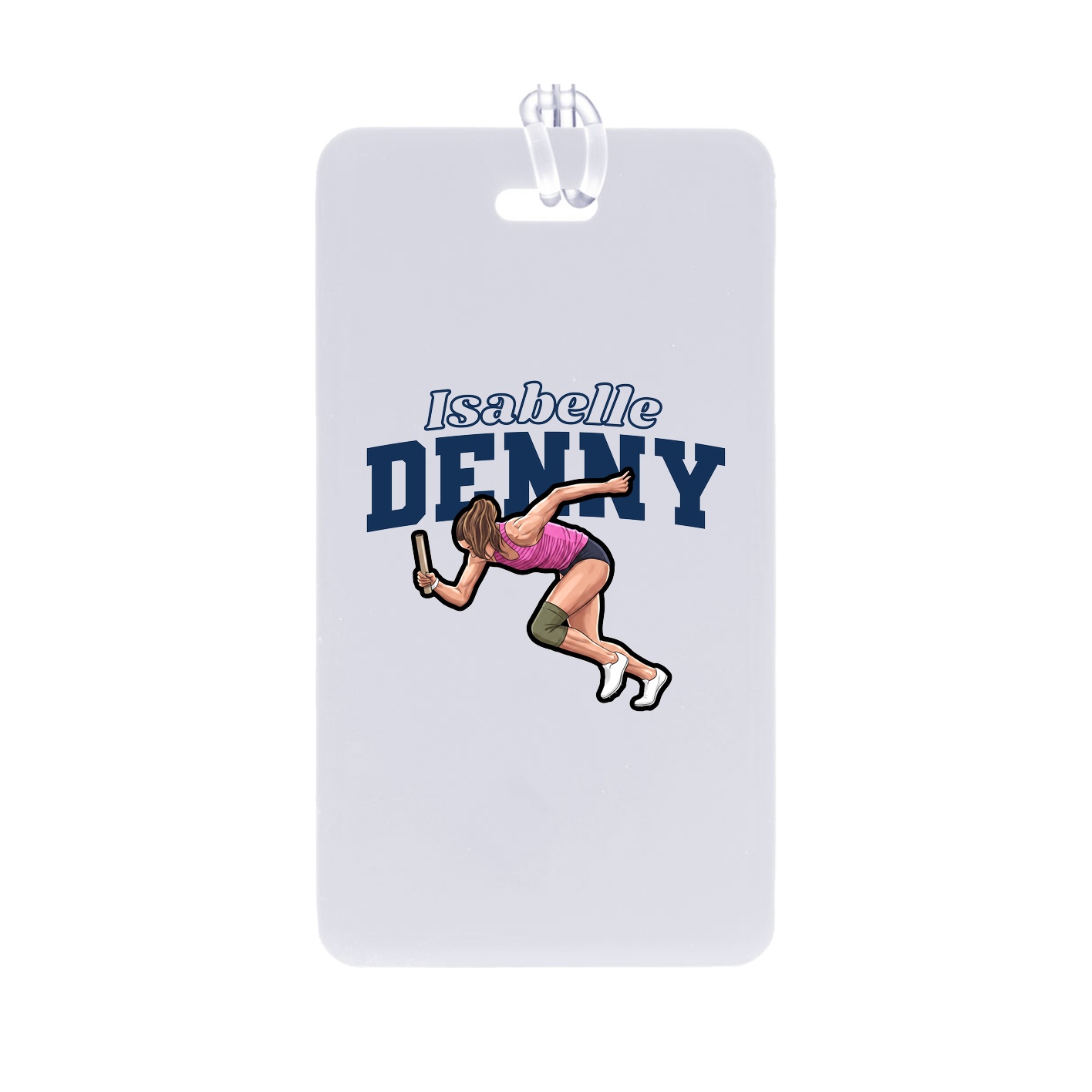Bag Tag — Name Arch in Classic