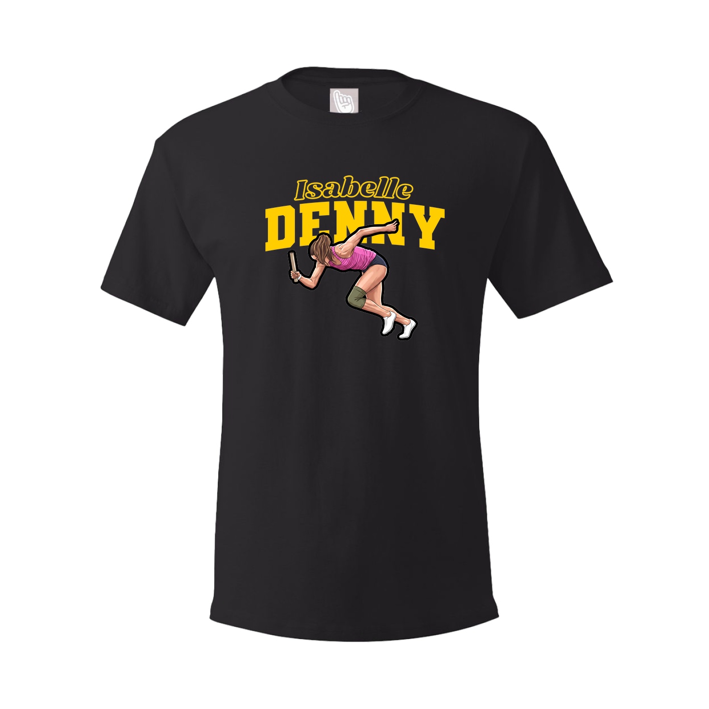 Tee — Name Arch in Black