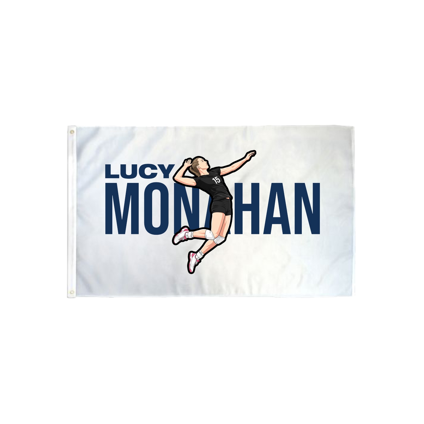 3x5 Flag — Player Name in Classic