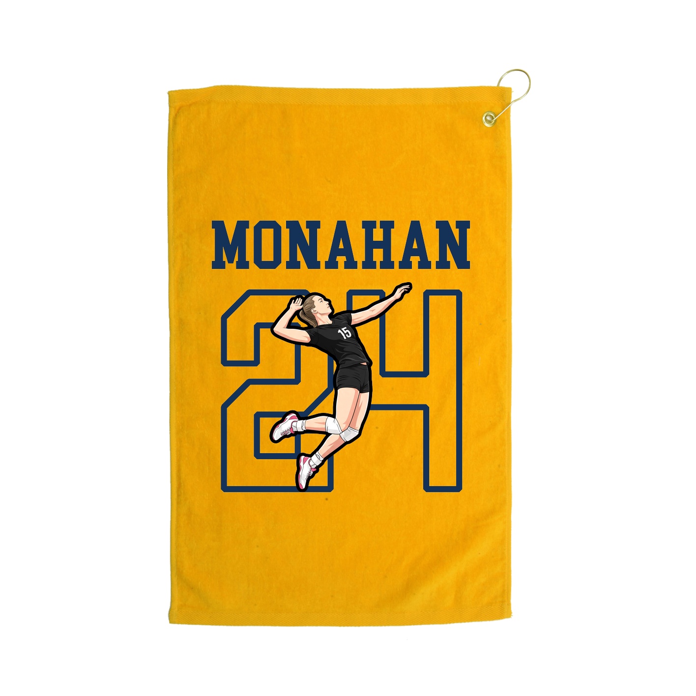 Golf Towel — Shirsey in Gold