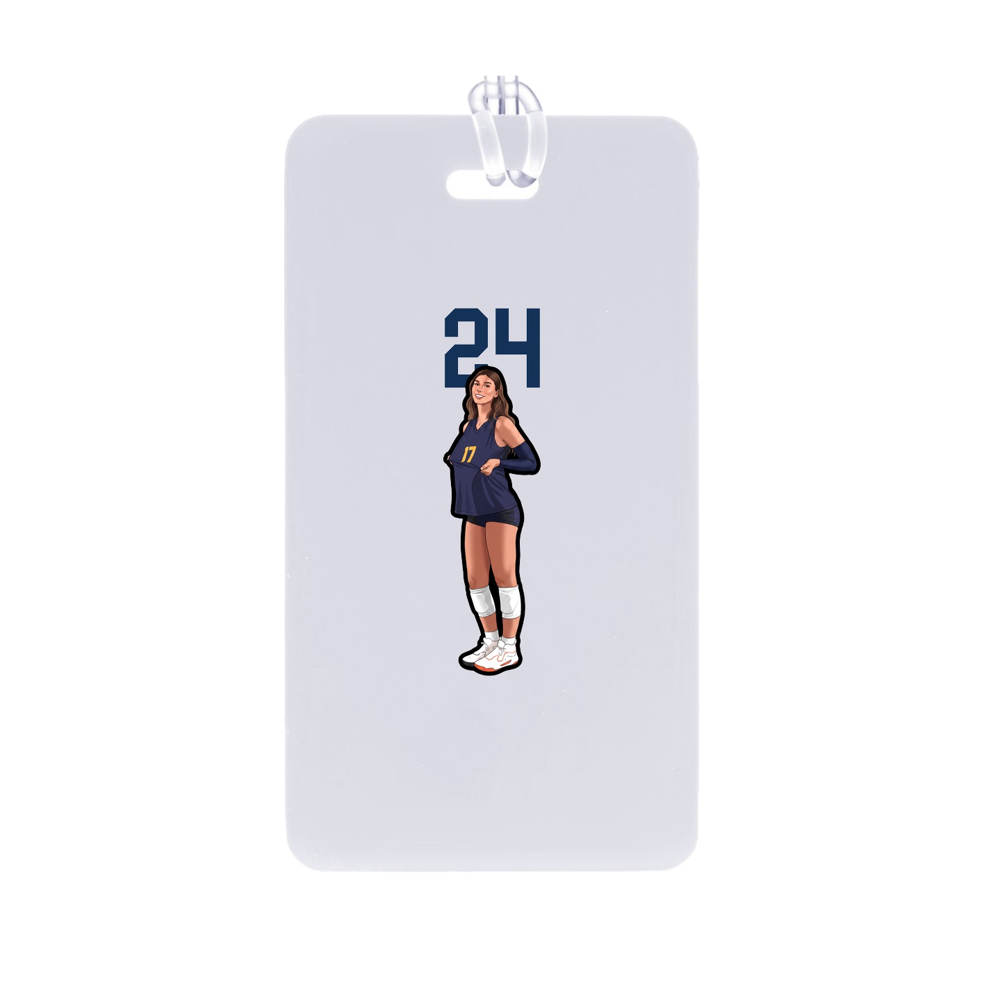 Bag Tag — Number Top in Classic