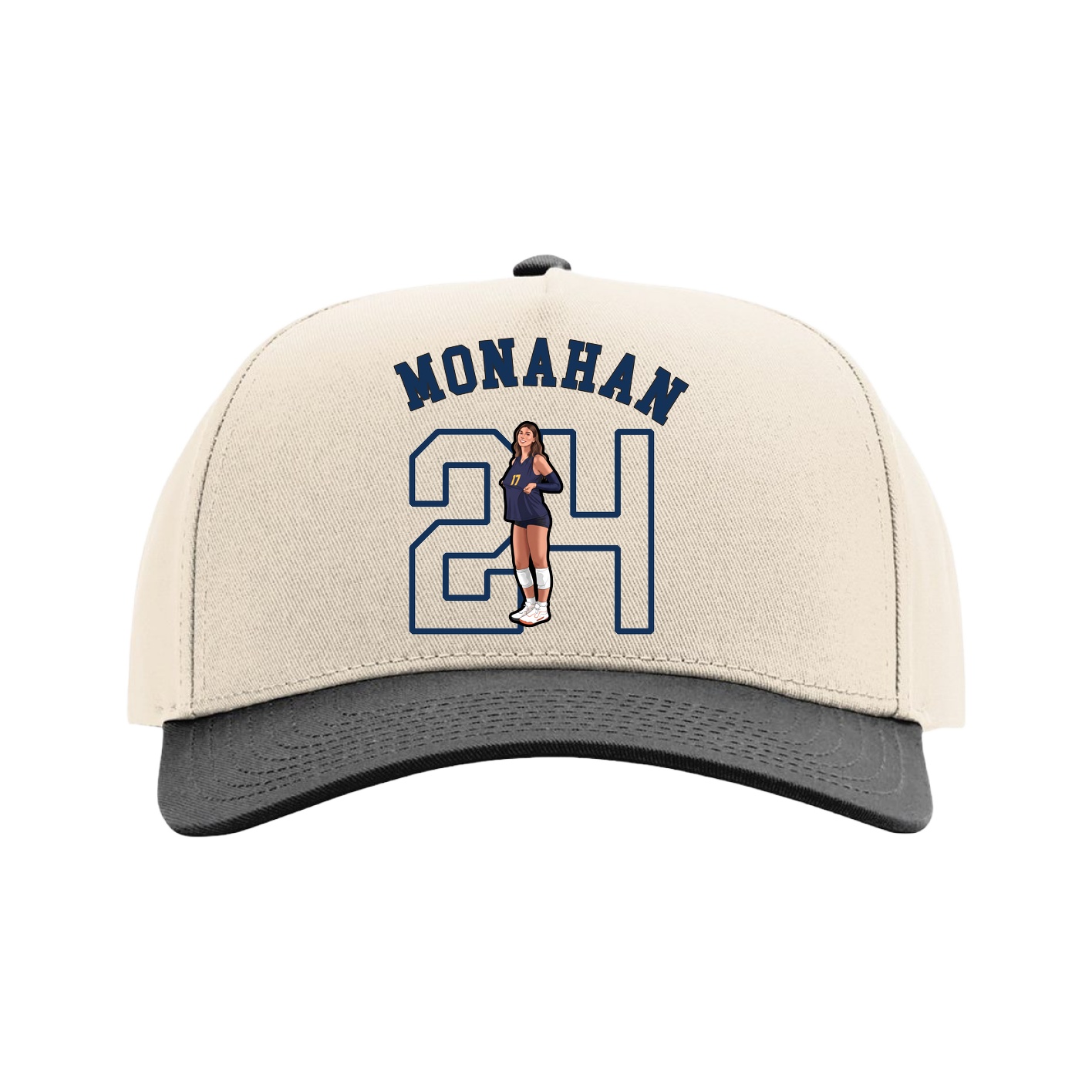 Full Fabric Five-Panel Champ Cap