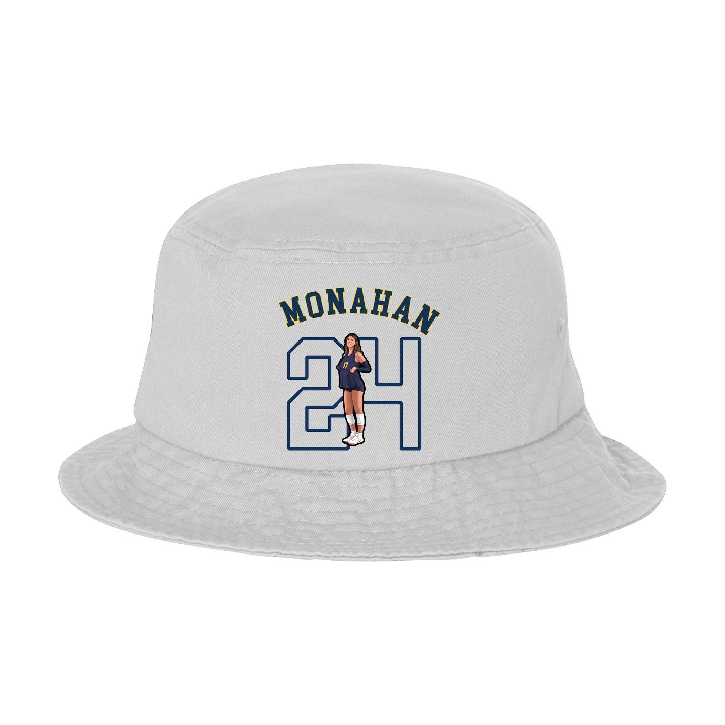 Bucket Cap — Shirsey Arch in White