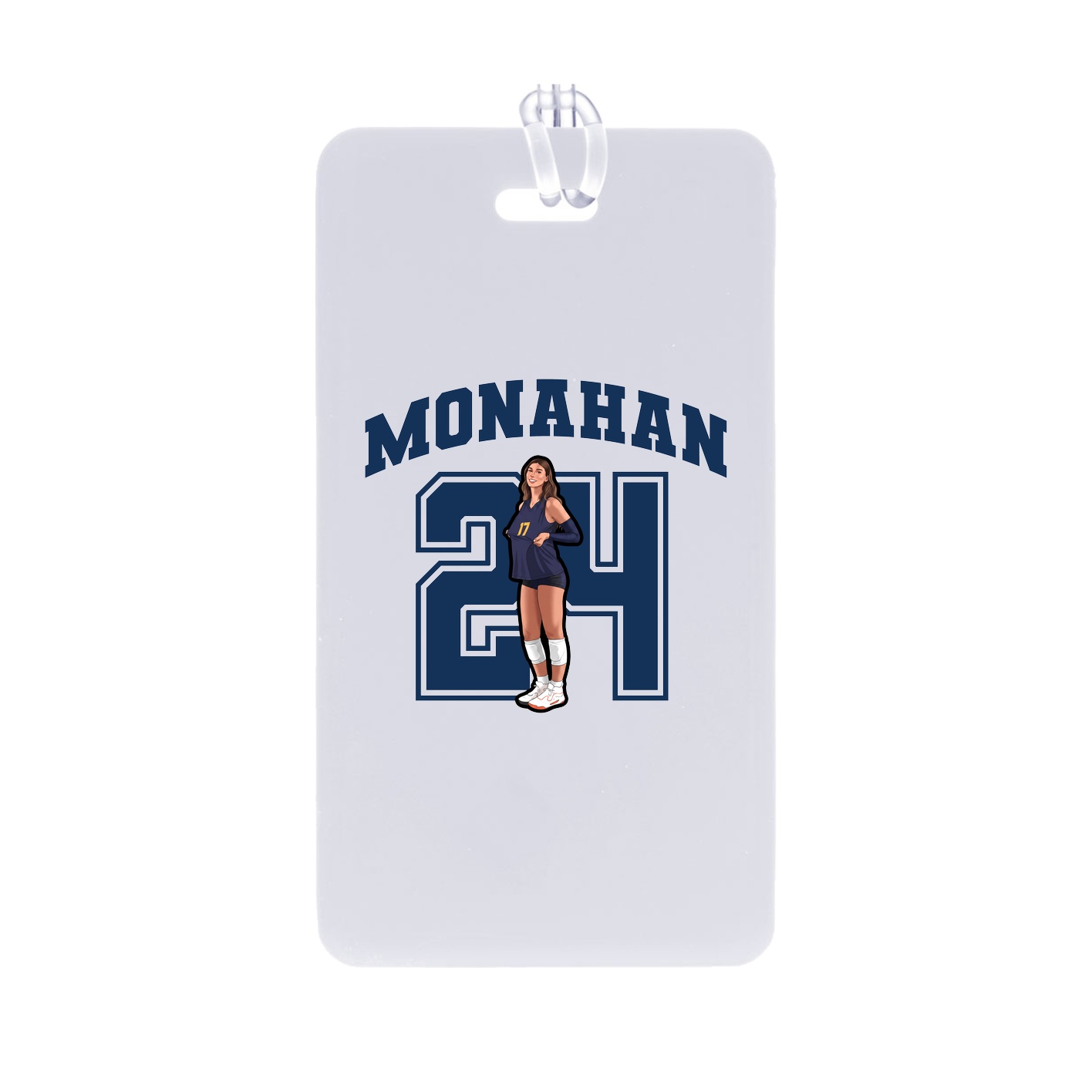 Bag Tag — Number in Classic