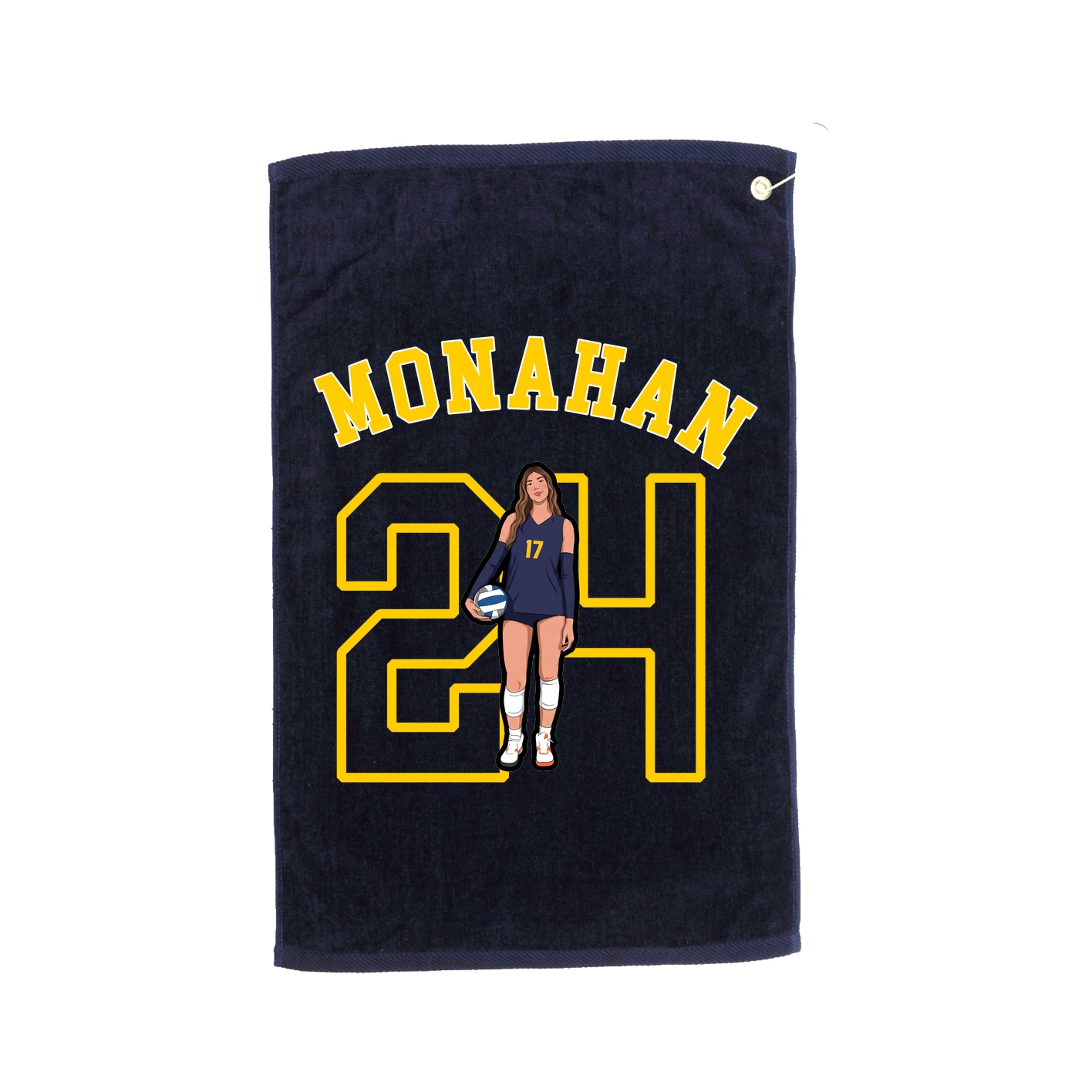 Golf Towel — Shirsey Arch in Navy