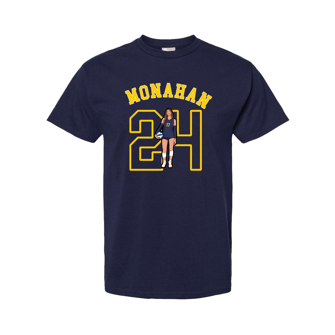 Youth Tee — Shirsey Arch in Navy