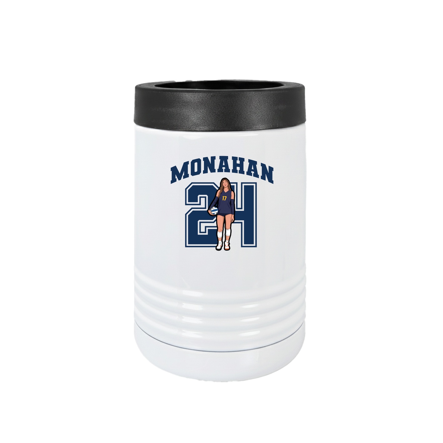 Beverage Holder — Number in White