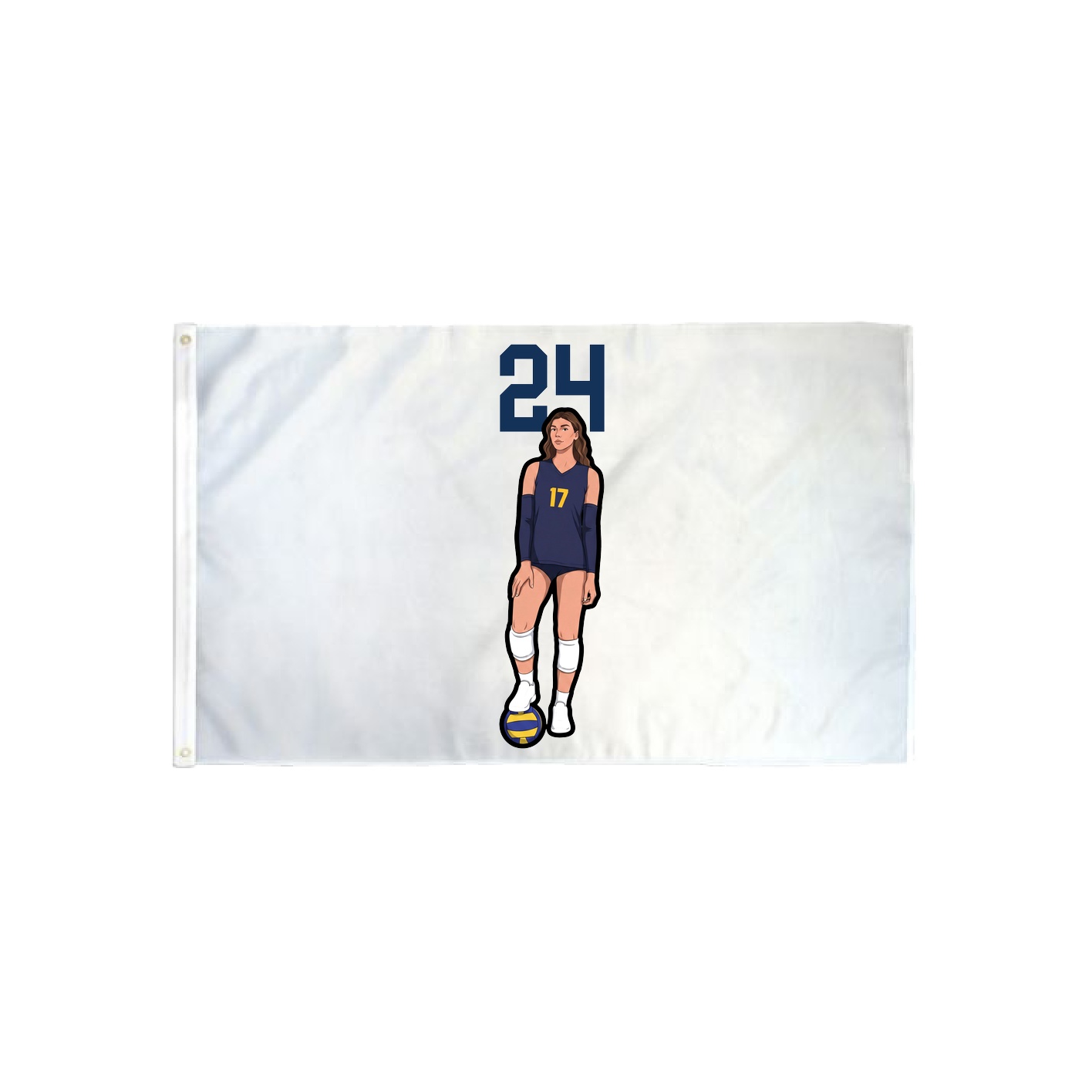 3x5 Flag — Number Top in Classic