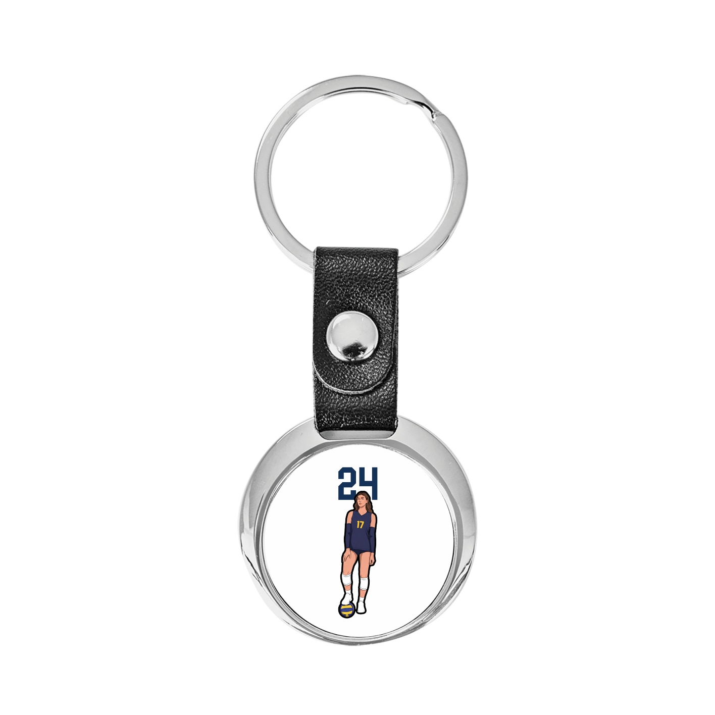Key Chain — Number Top in Classic