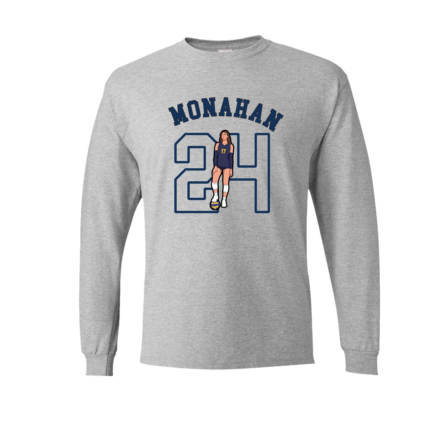 Long Sleeve Tee — Shirsey Arch in Grey