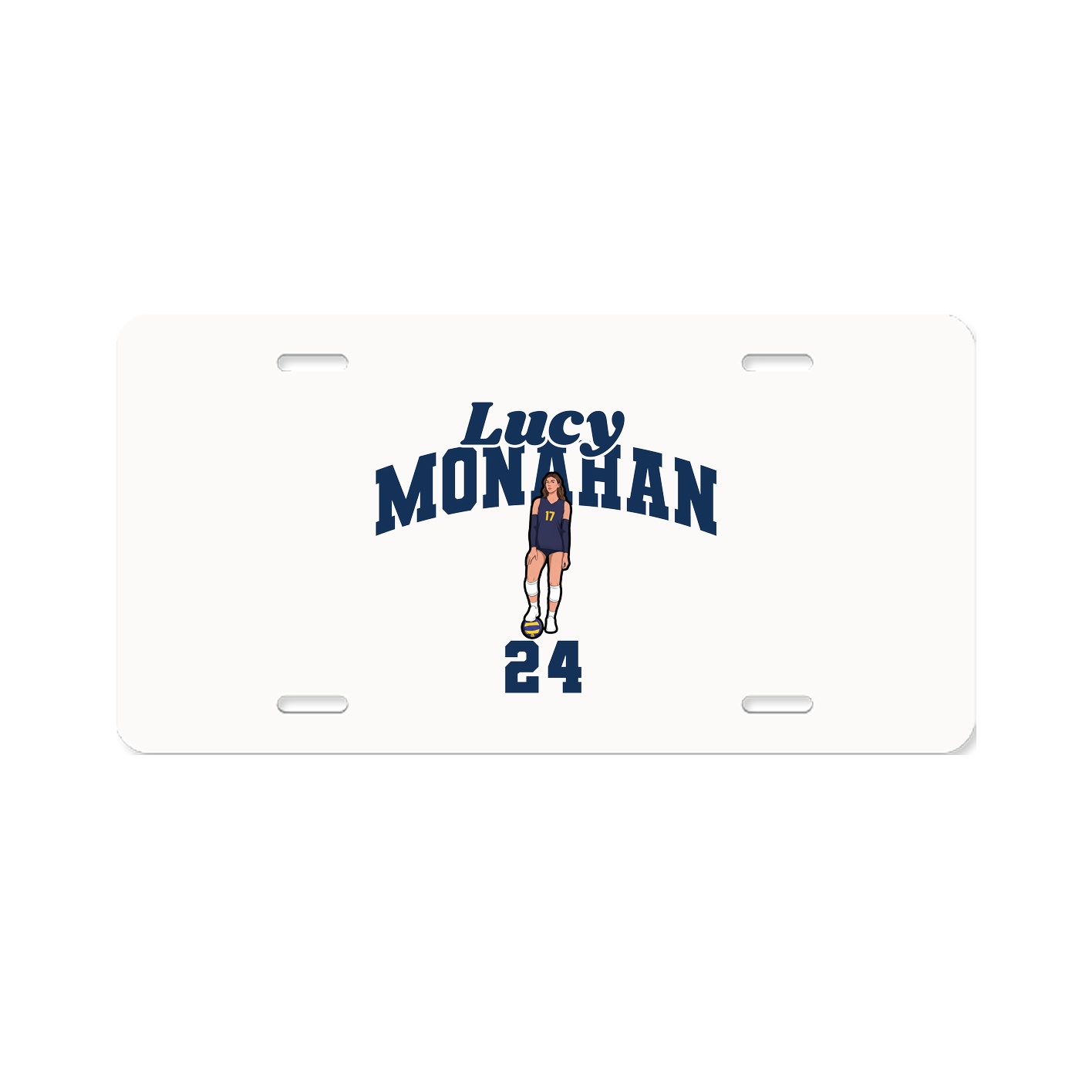 License Plate — Signature Arch in Classic