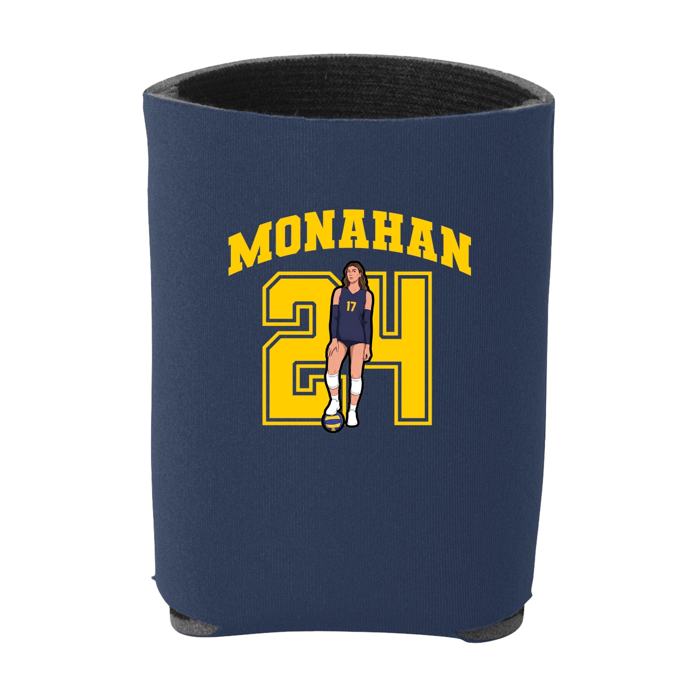 Can Holder — Number in Navy