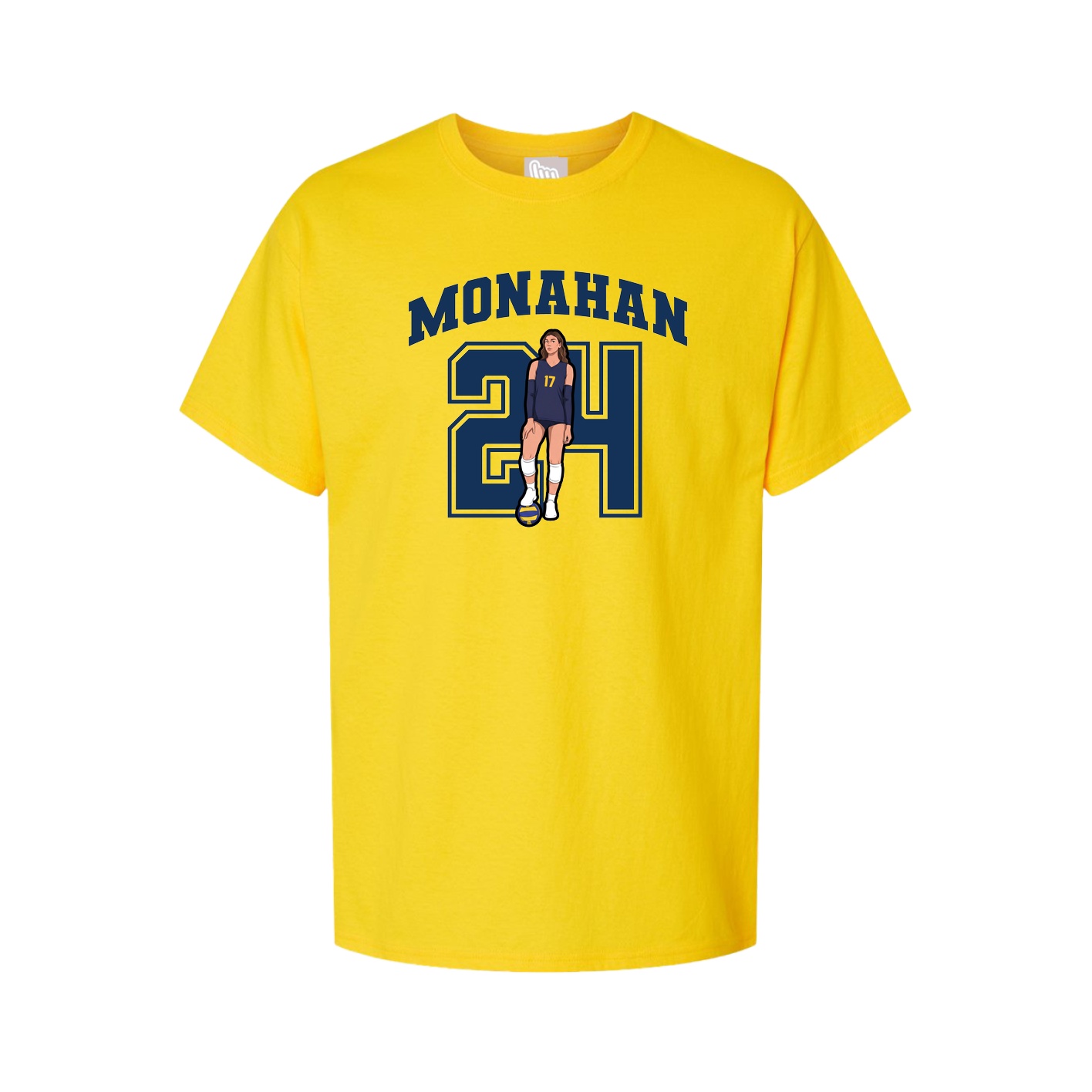 Tee — Number in Gold