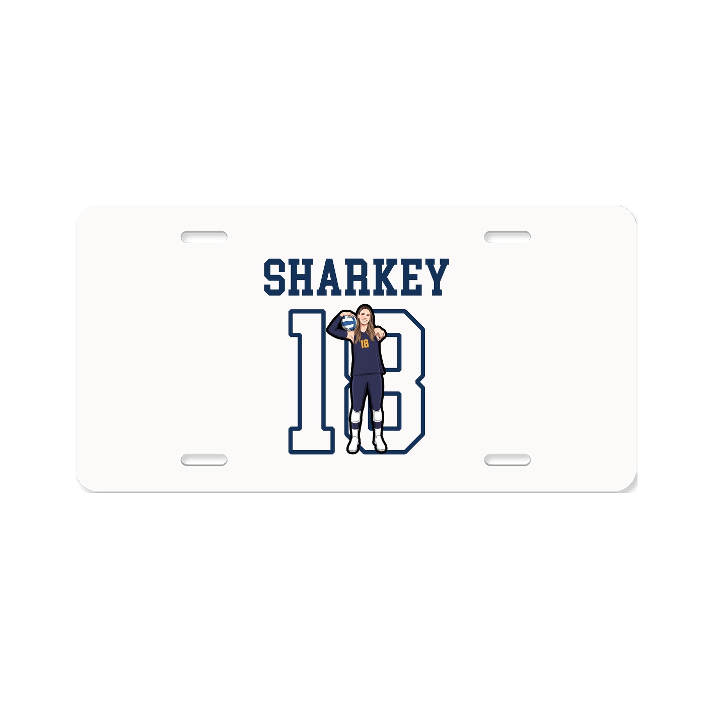 License Plate — Shirsey in Classic