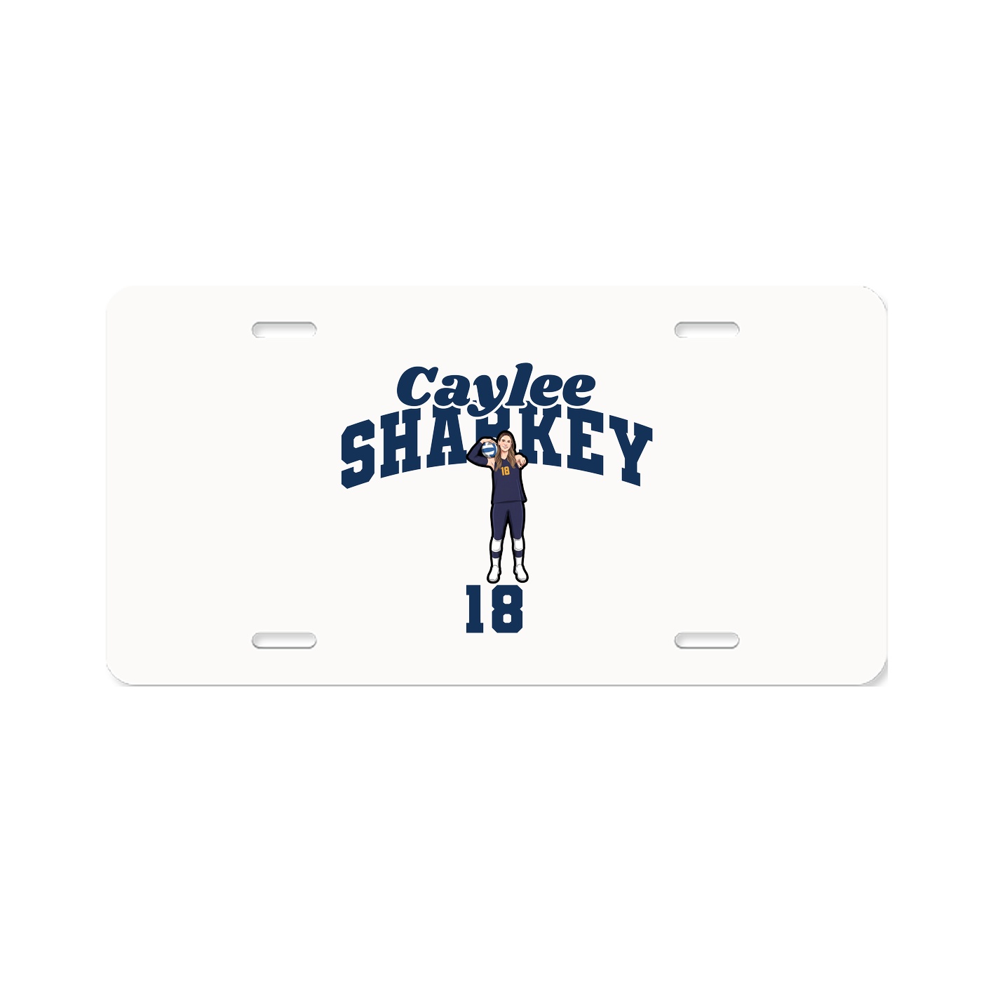 License Plate — Signature Arch in Classic