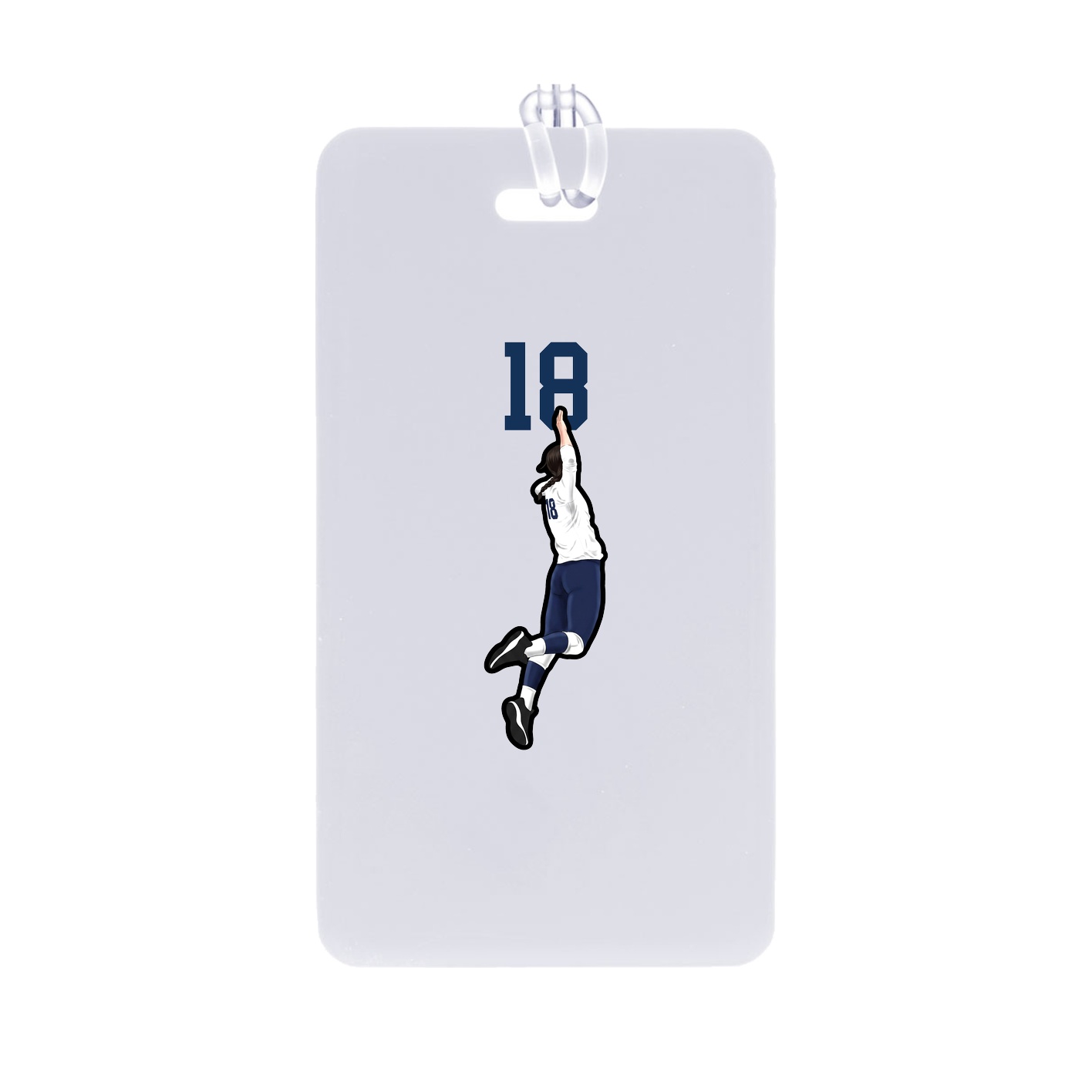 Bag Tag — Number Top in Classic