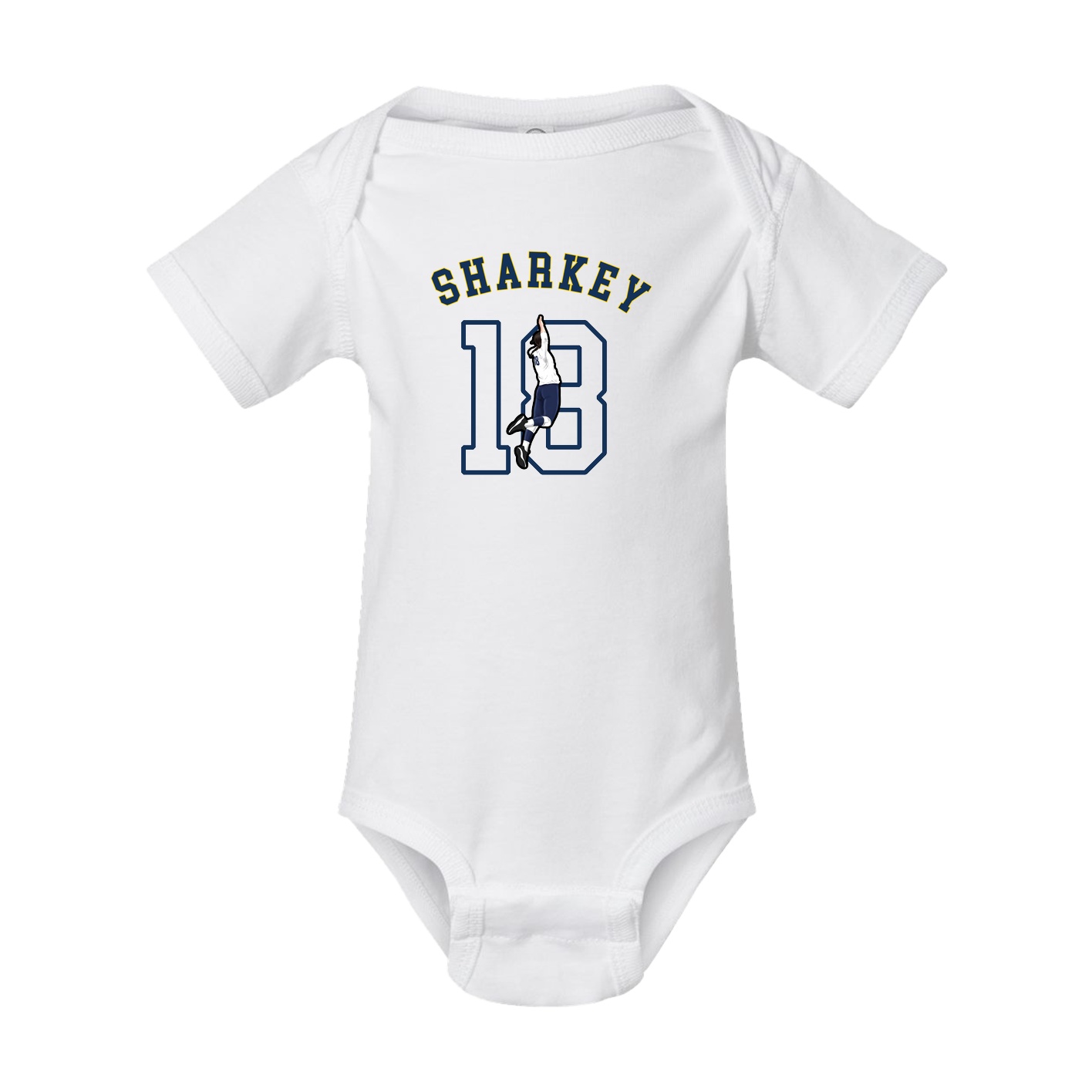 Baby Onesie — Shirsey Arch in White