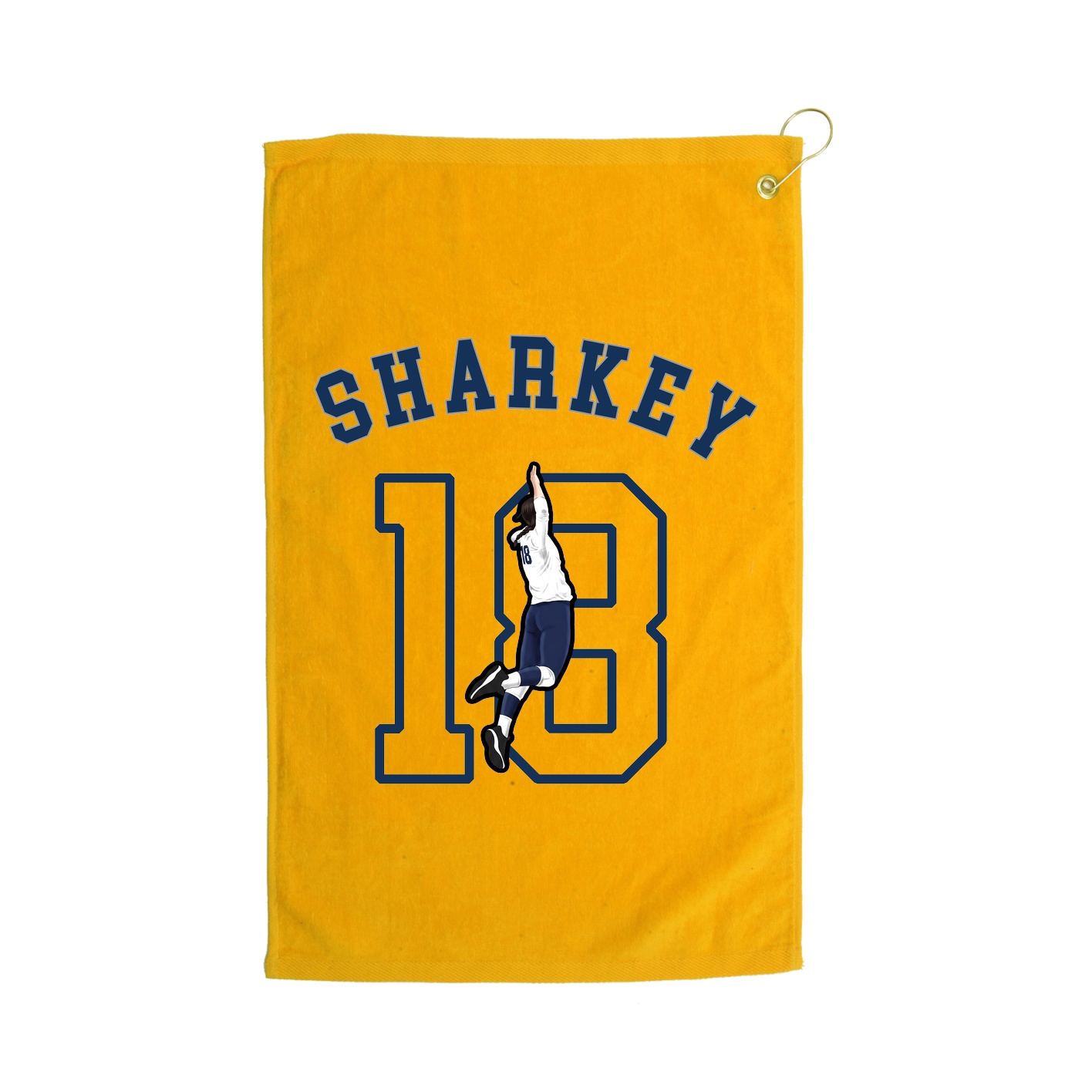 Golf Towel — Shirsey Arch in Gold