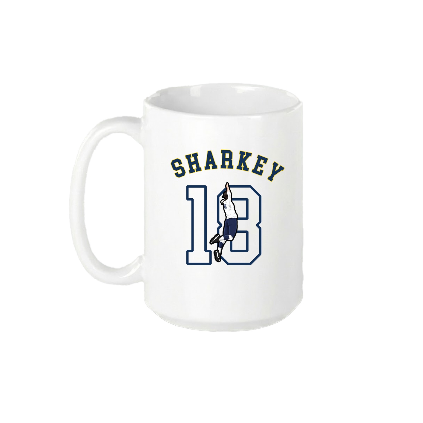 15oz Coffee Mug — Shirsey Arch in White