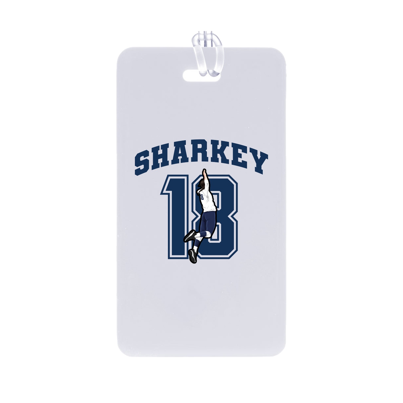 Bag Tag — Number in Classic