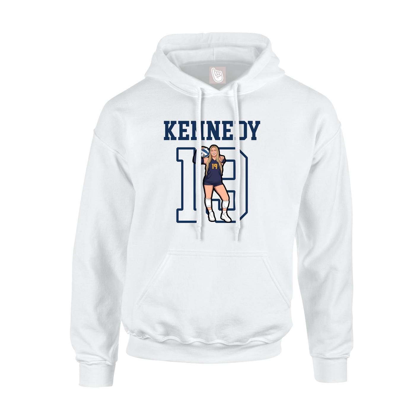 Youth Hoodie — Shirsey in White