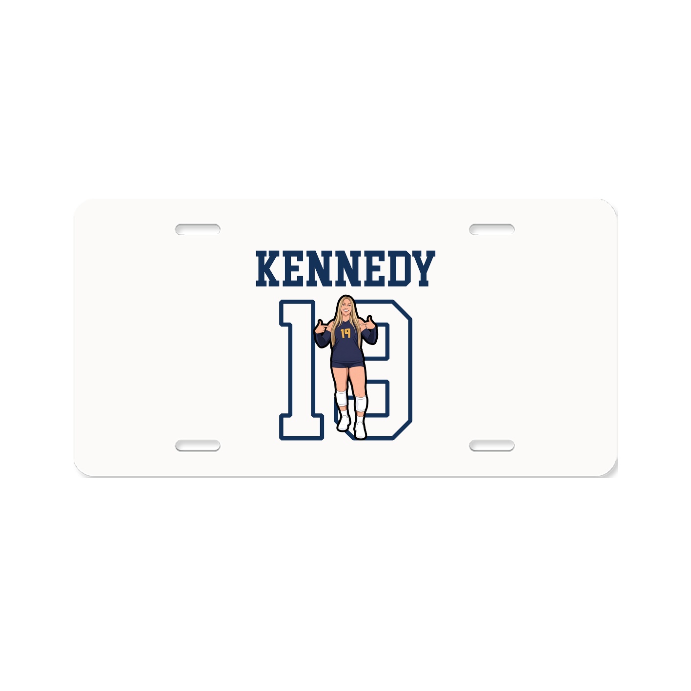License Plate — Shirsey in Classic
