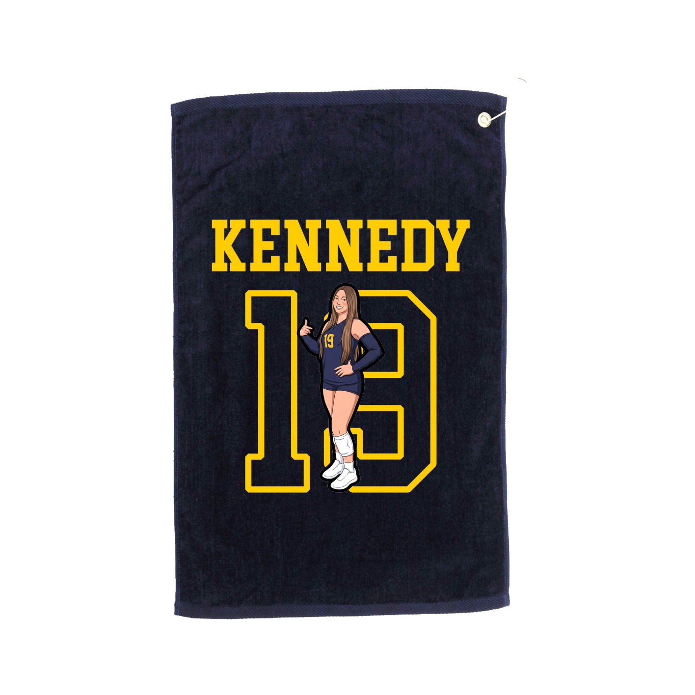 Golf Towel — Shirsey in Navy