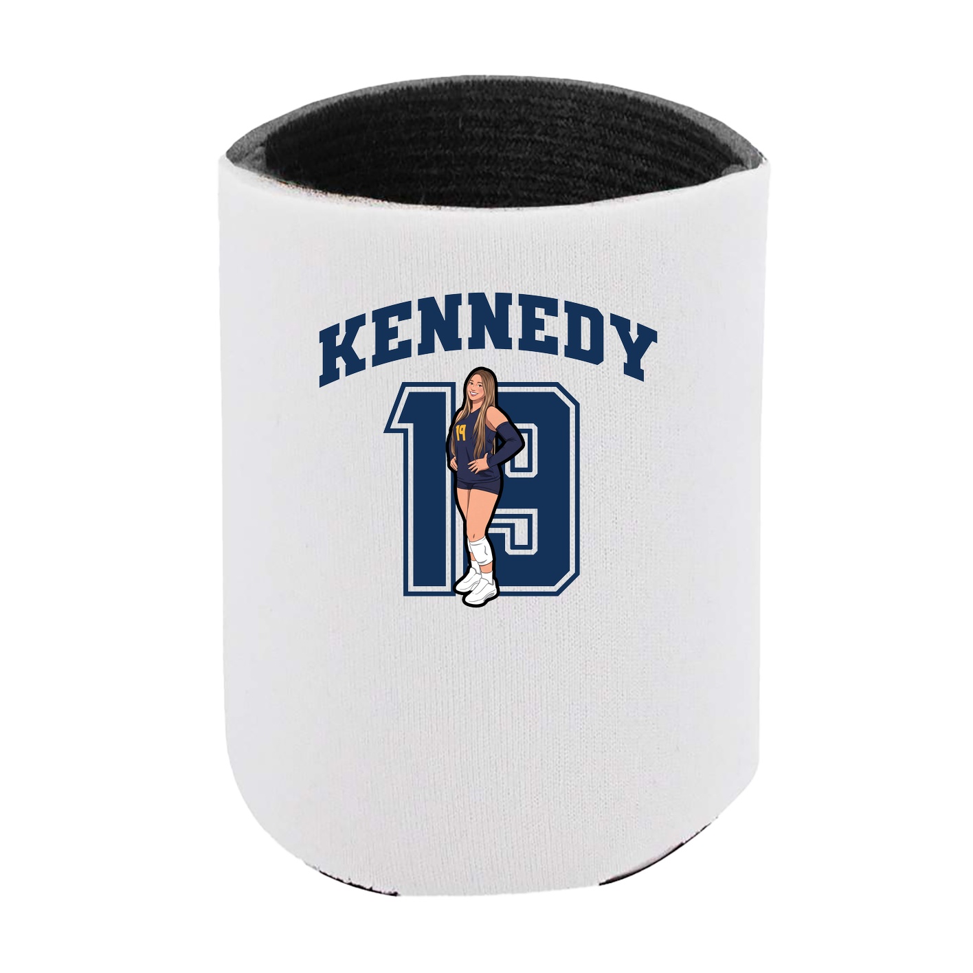 Can Holder — Number in White