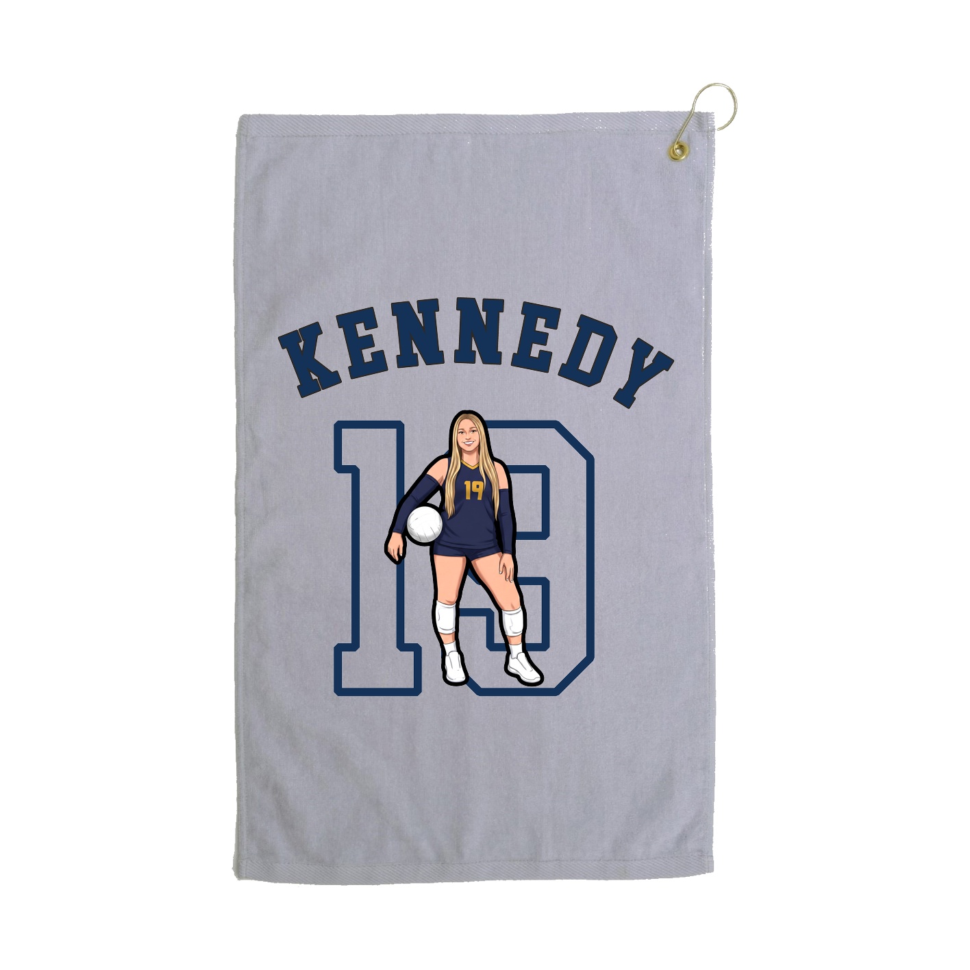 Golf Towel — Shirsey Arch in Grey