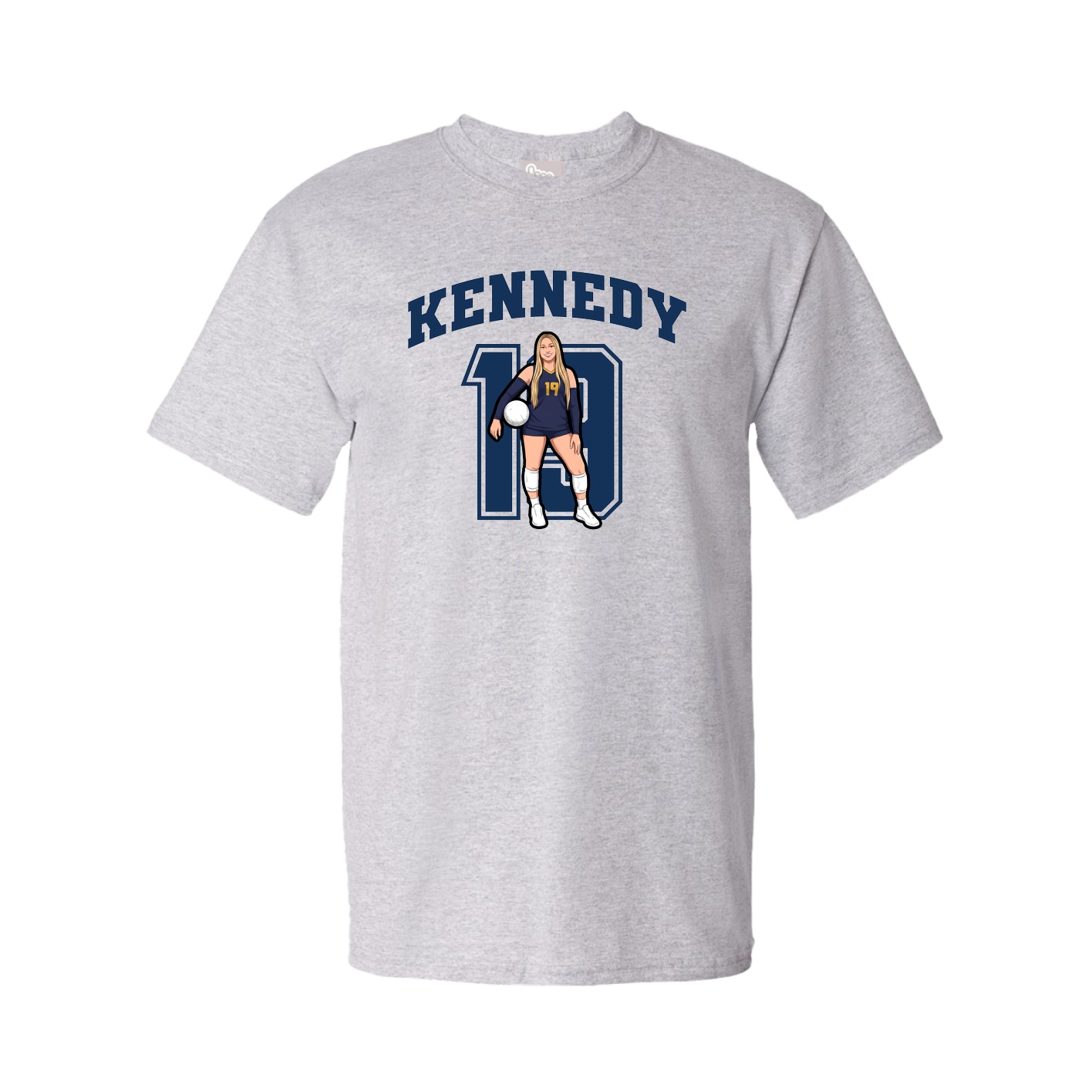 Tee — Number in Grey
