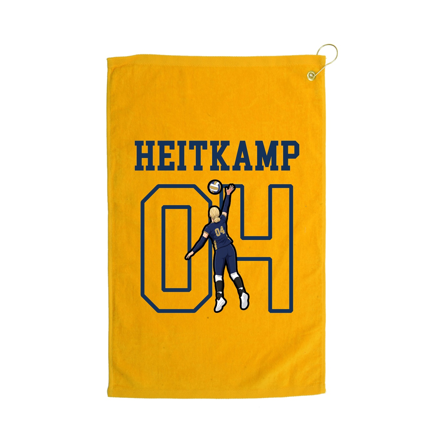 Golf Towel — Shirsey in Gold