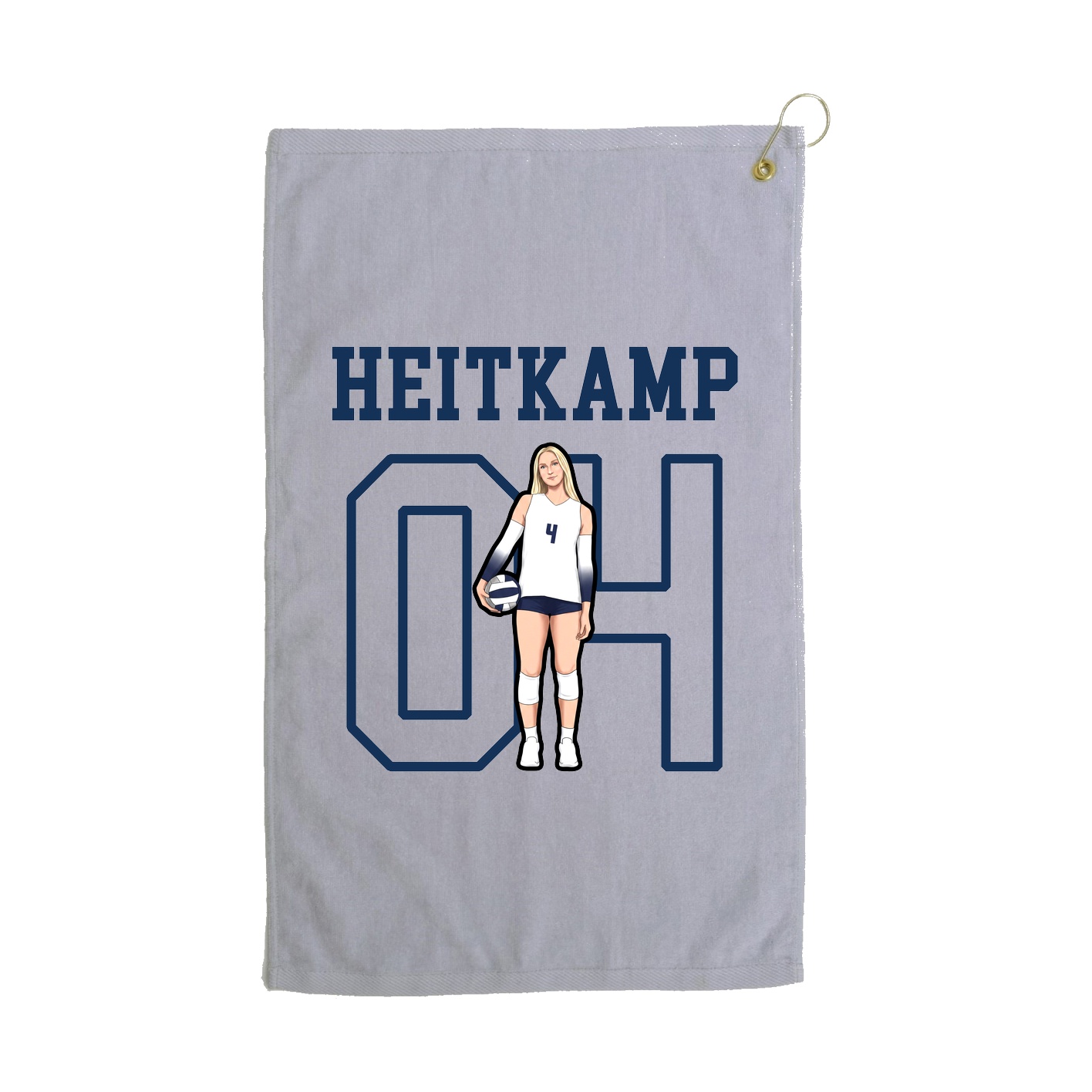 Golf Towel — Shirsey in Grey