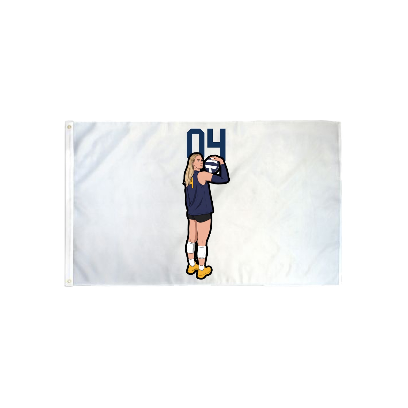 3x5 Flag — Number Top in Classic