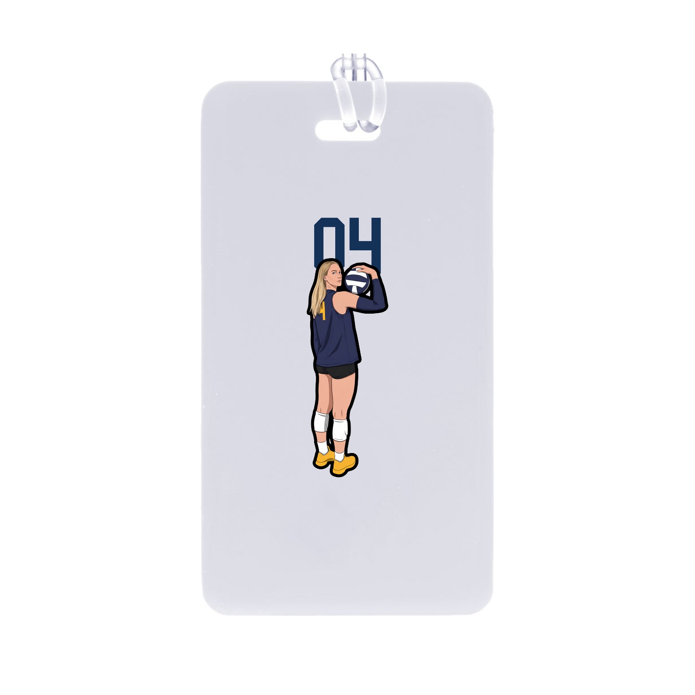 Bag Tag — Number Top in Classic