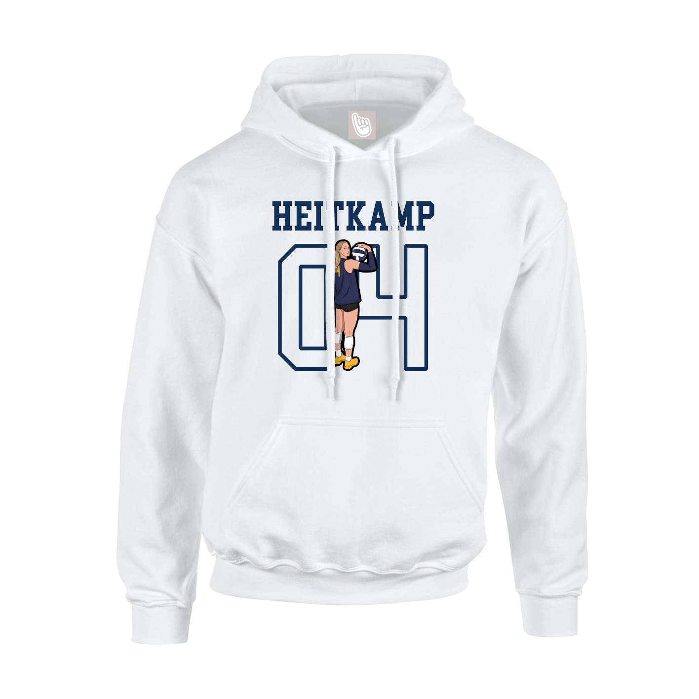 Youth Hoodie — Shirsey in White
