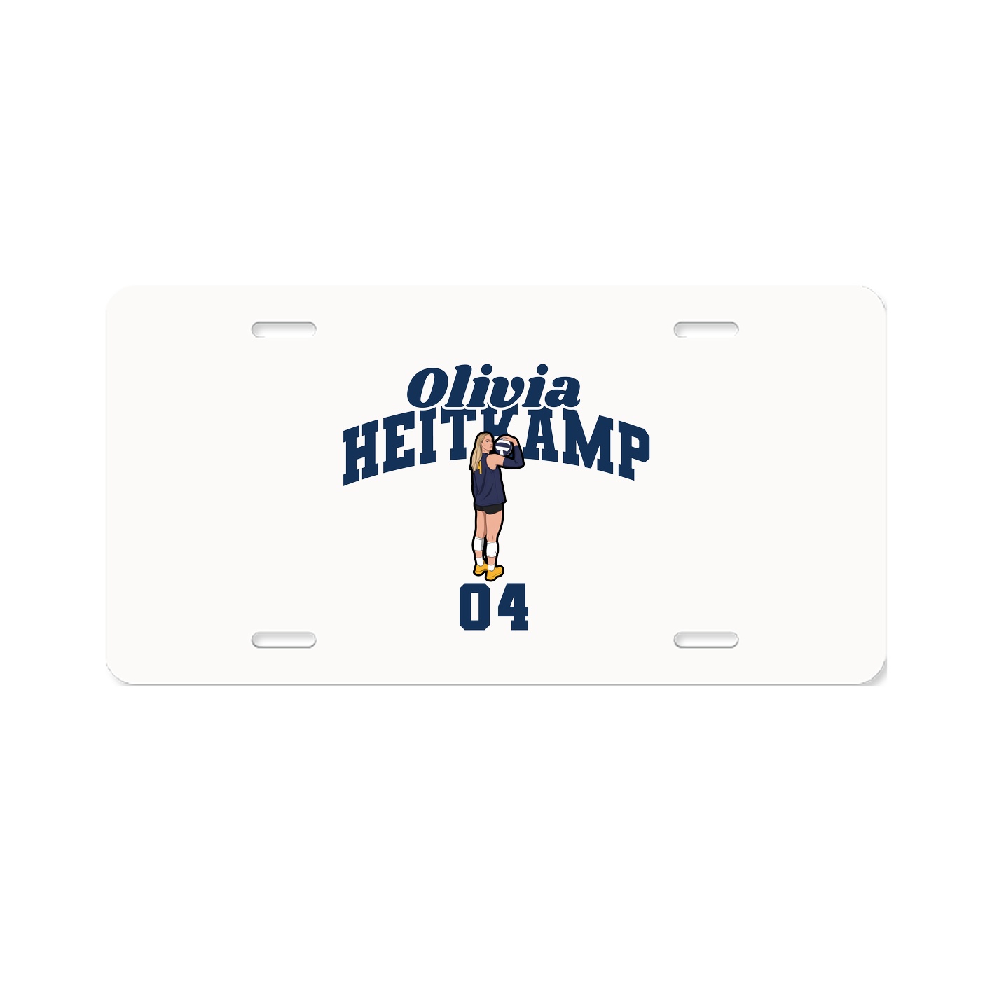 License Plate — Signature Arch in Classic