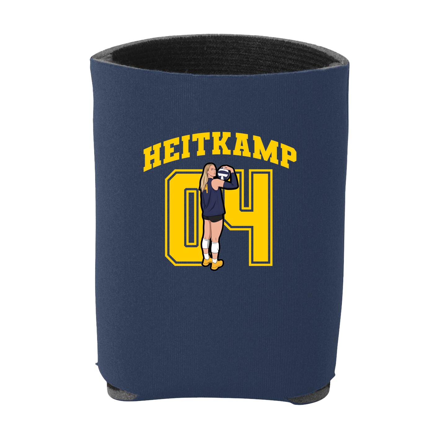 Can Holder — Number in Navy
