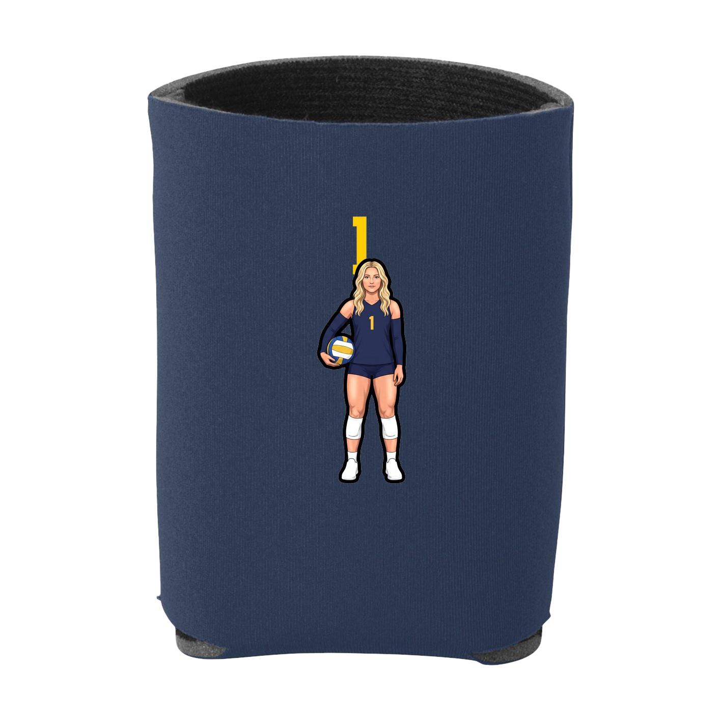 Can Holder — Number Top in Navy